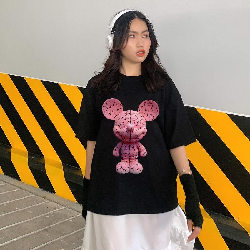 Áo Thun Thiết Kế BEEBEE 100% Cotton Mickey's All Brains-MAB001 | BigBuy360 - bigbuy360.vn