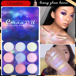 Colourpop bảng phấn mắt 9 màu bắt sáng cmaadu chống nước và mồ hôi