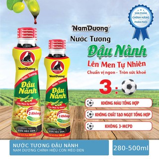 Nước Tương Nam Dương Đậu Nành Lên Men Tự Nhiên 280ml
