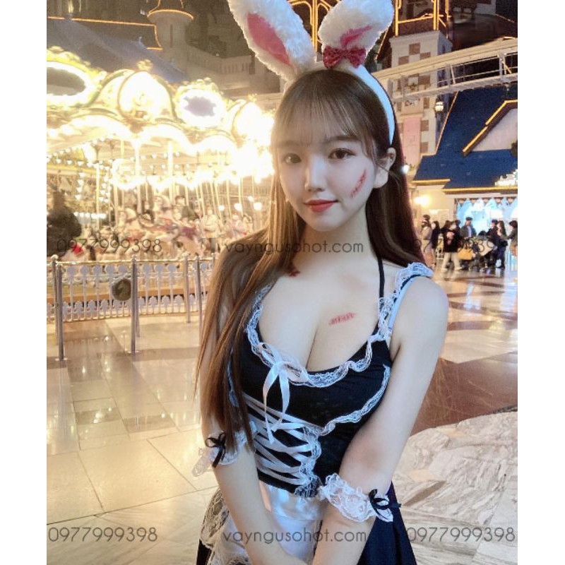 ( ảnh thật tự chụp ) cosplay hóa trang hầu gái , bồi bàn sexy gợi cảm quyến rũ | BigBuy360 - bigbuy360.vn