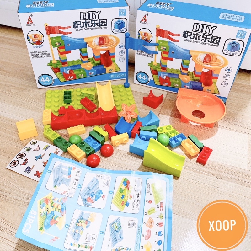 SALE !!! ĐỒ CHƠI XOOP ! HỘP LEGO CẦU TRƯỢT 44 chi tiết cho bé loại đẹp (SP001867 )  SHOP PHÚC YẾN