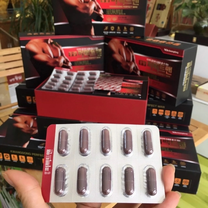 Viên Bổ Nam Giới KWANGDONG PERFECT MAN Hàn Quốc, Hộp 240 viên