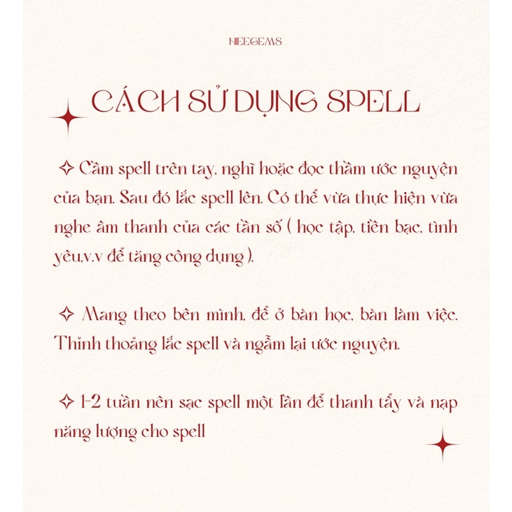 𝐍𝐈𝐄𝐄 𝐆𝐄𝐌𝐒 | Lọ may mắn Spell Jar