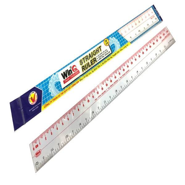 Thước kẻ 20cm, 30cm dẻo WinQ . Do VPP Hiếu Cường cung cấp