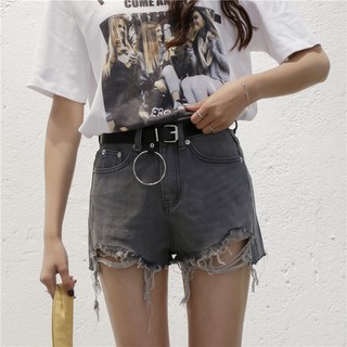 quần short ulzzang quần nữ đẹp short jean jeans soóc bò rách kiểu dáng hàn quốc cạp lưng cao