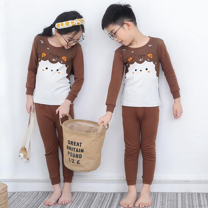 Bộ Đồ Ngủ Pijama Dài Tay Cho Bé Trai Và Gái