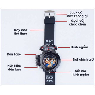Đồng hồ bé trai CONAN thám tử lừng danh
