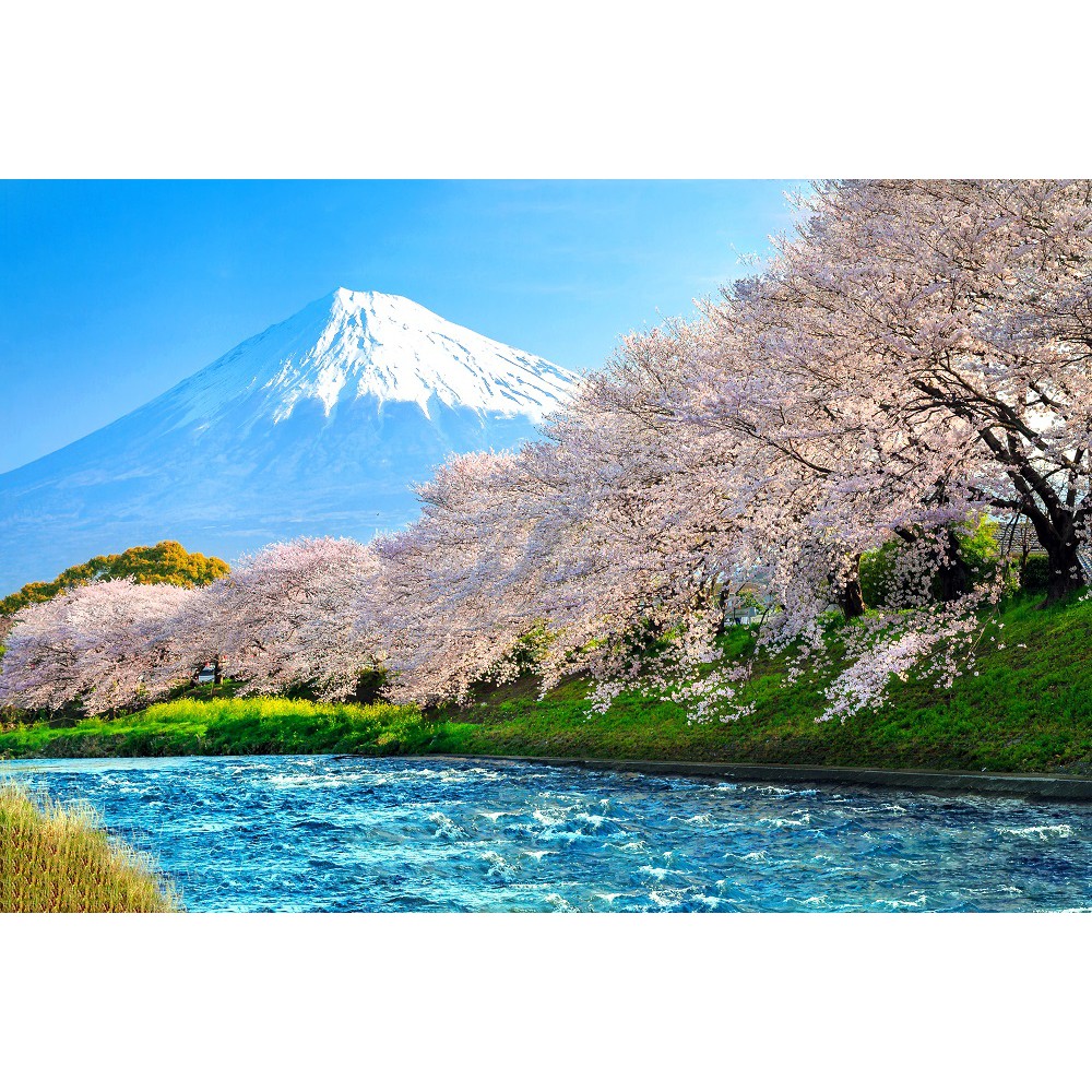 Tranh xếp hình 150 mảnh ghép – Núi Phú Sĩ Nhật Bản (20x30cm)