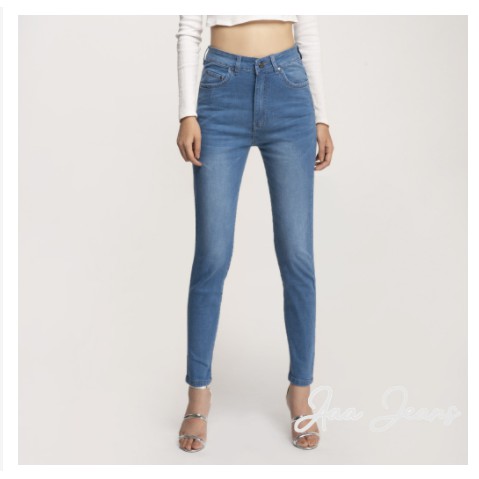 Quần Jean Nữ Lưng Cao Skinny Tôn Dáng Có Nhiều Màu Aaa Jeans