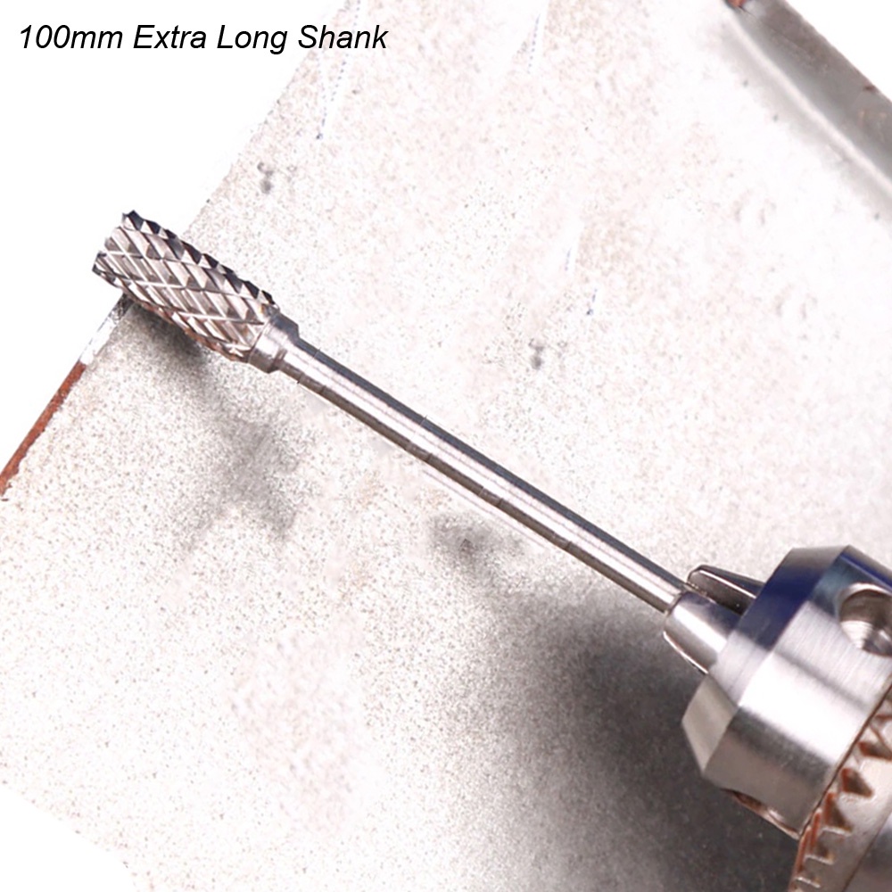 Bộ Mũi Khoan Cắt Mài Kim Cương 100mm Thân Dài Bằng Hợp Kim Cacbua
