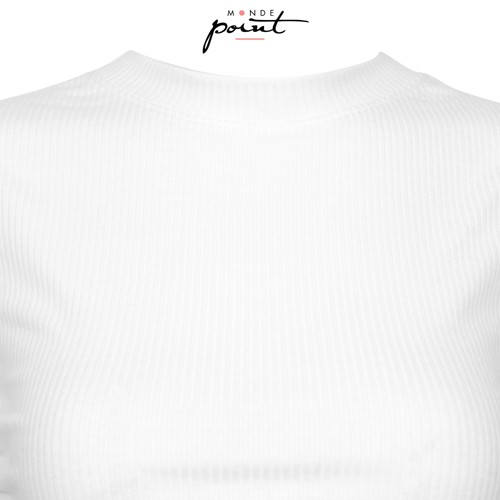 Áo T-Shirt nữ không tay Monde Point MPWA08101011 Trắng | BigBuy360 - bigbuy360.vn