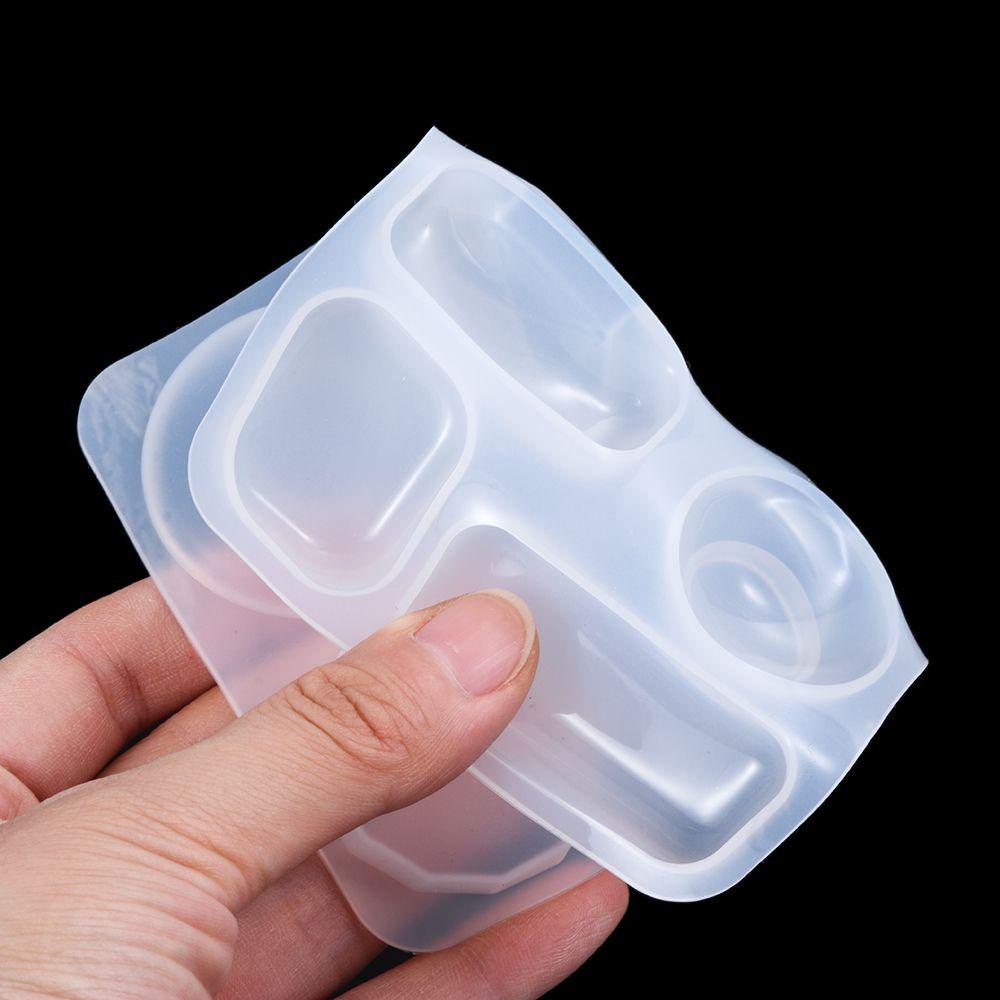 Khuôn Silicone Làm Mặt Vòng cổ Bằng Resin Trong Suốt