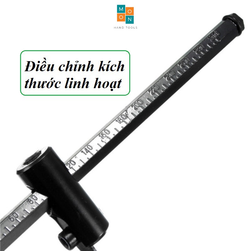 Bộ khoét lỗ chữ thập; khoét gỗ, thạch cao, nhưa.. kích thước 30-120mm/30-200mm/30-300mm