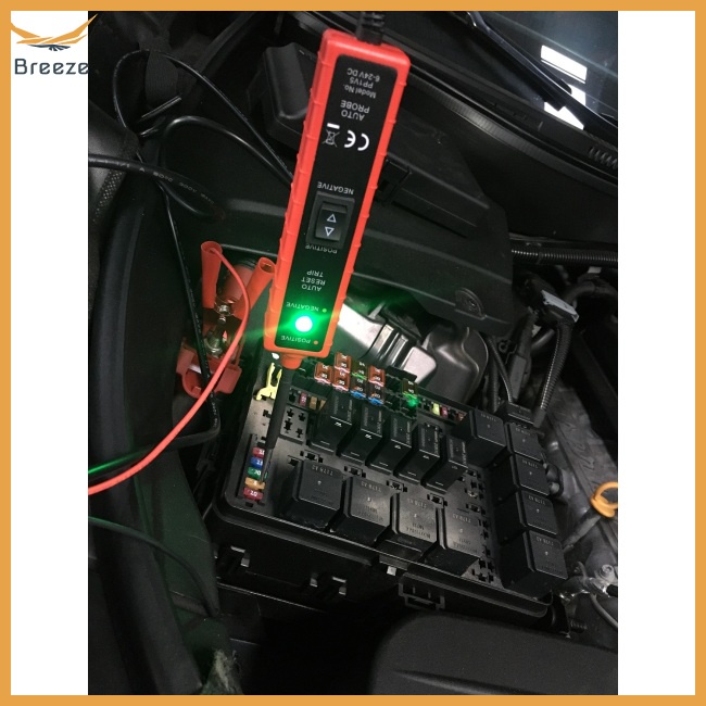 breeze Car Multifunctional Test Pen Automotive 6-24v Auto Probe 12v Power Circuit Electrical Tester