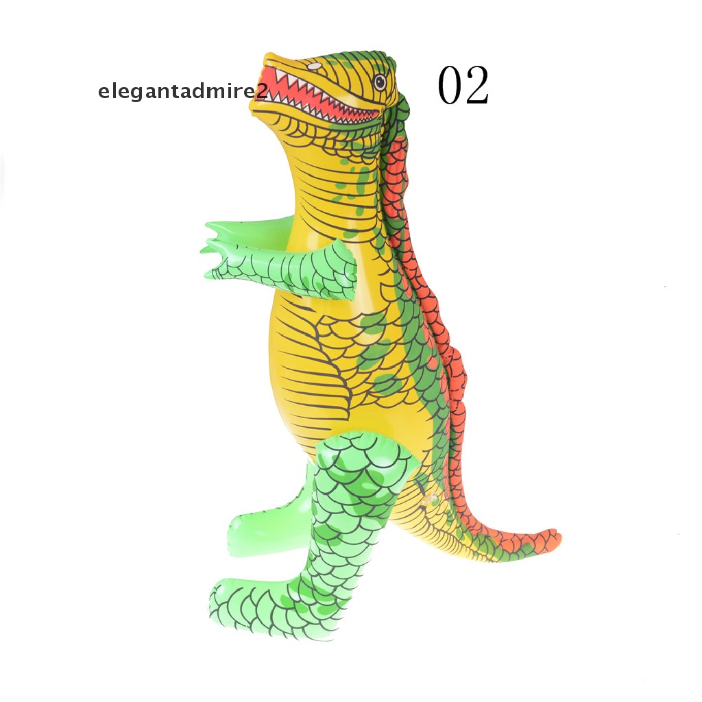 1 Bóng Bơm Hơi Hình Khủng Long Kích Thước 40 / 55cm Độc Đáo Trang Trí Bể Bơi / Bãi Biển