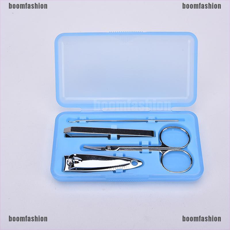 [Hàng mới về] Set 4 dụng cụ chăm sóc móng kèm hộp chuyên nghiệp