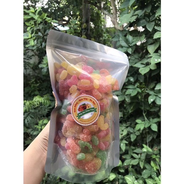 NỬA CÂN KẸO GÔM DẺO TRÁI CÂY ĐÀ LẠT BÉ THÍCH MÊ SIÊU NGON