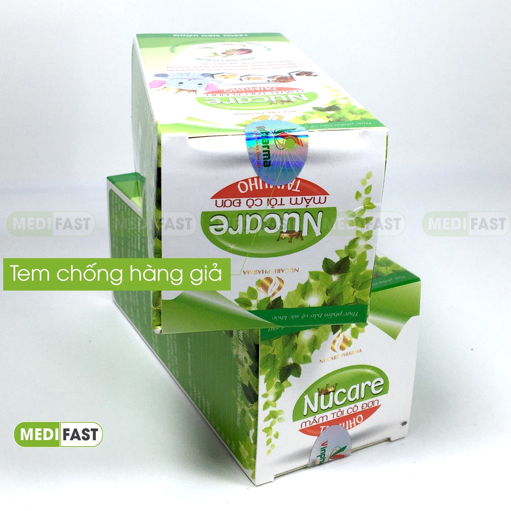 Siro Nucare tinh chất mầm tỏi - Hỗ trợ giảm ho, bổ phổi, bổ phế,  tăng sức đề kháng cho bé Chai 125ml