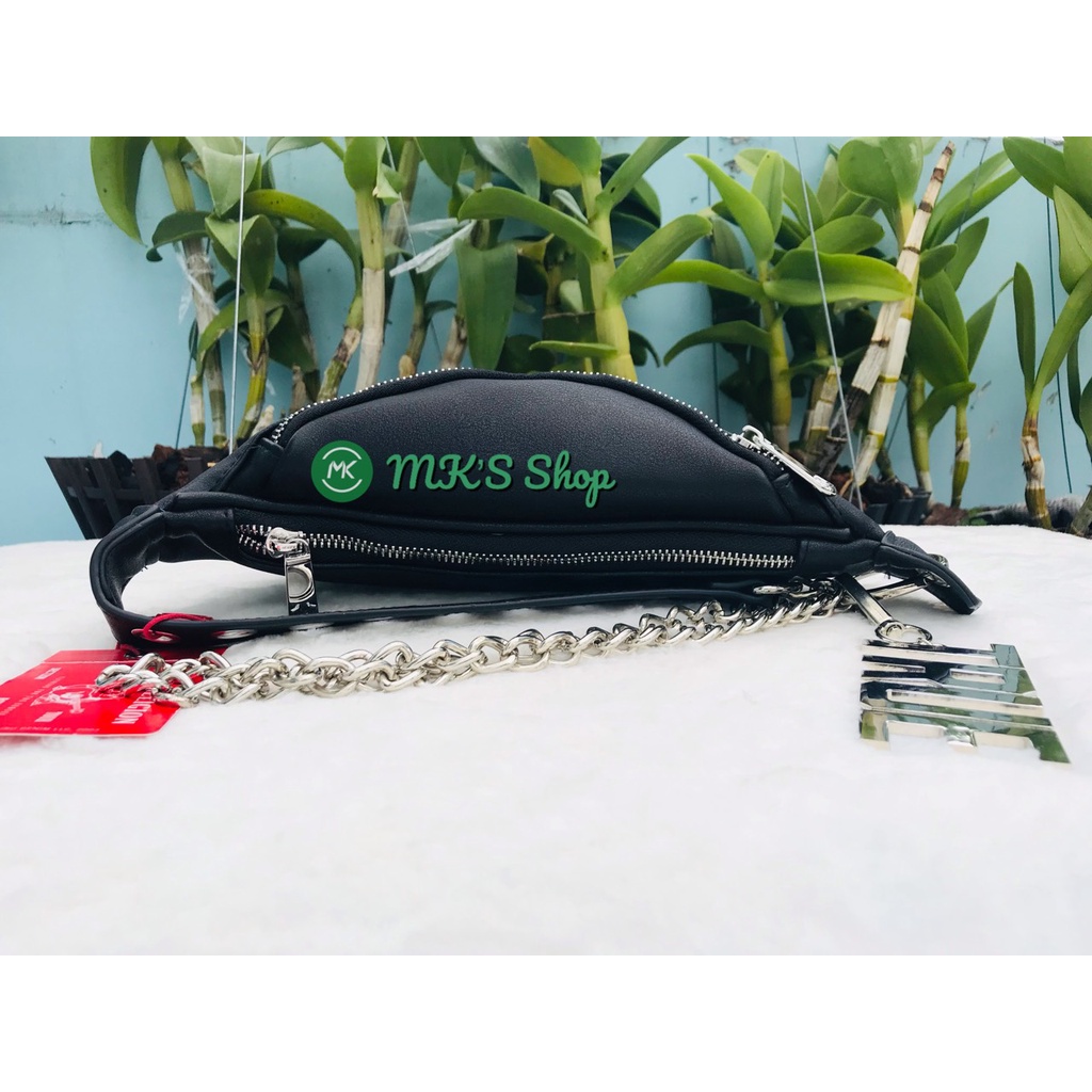 TÚI BAO TỬ ÔNG ĐỊA TRUE RELIGION MÀU ĐEN - SIZE 30CM