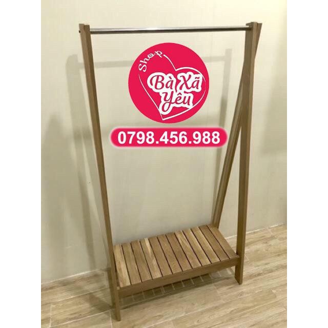 Kệ gỗ treo quần áo chữ A - BX1512