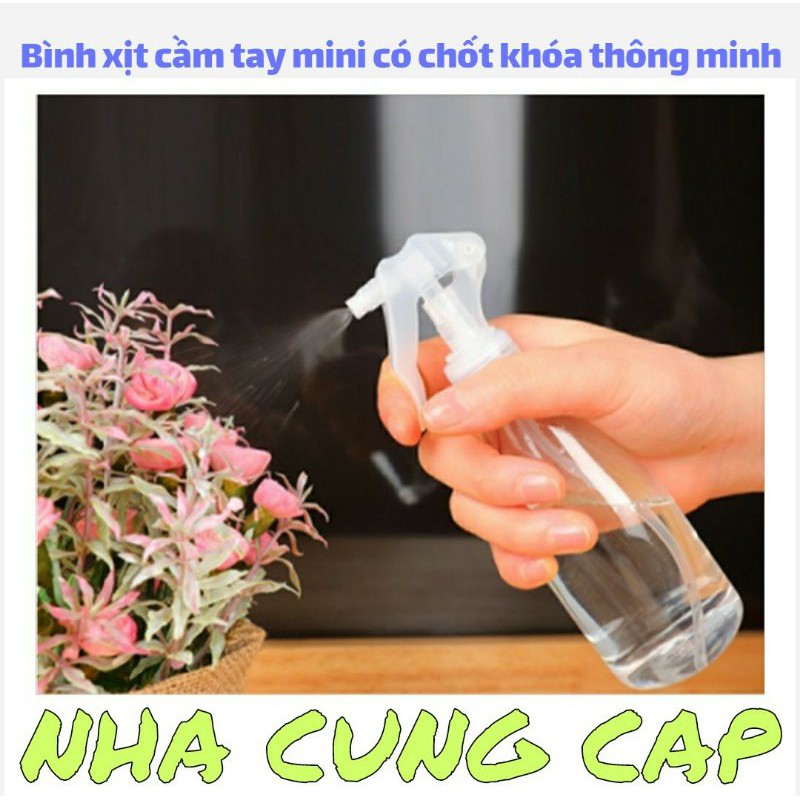 BÌNH XỊT CẦM TAY MINI CÓ KHÓA THÔNG MINH