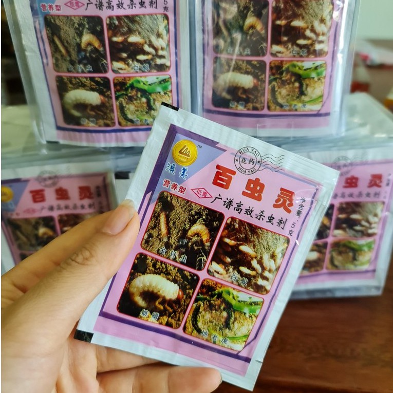 Chế Phẩm Trừ Sâu Đất Gây Hại Rễ Cây Sen Đá