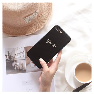 Ốp you & me bóng cho iPhone ( bán kèm dây đeo giá rẻ)