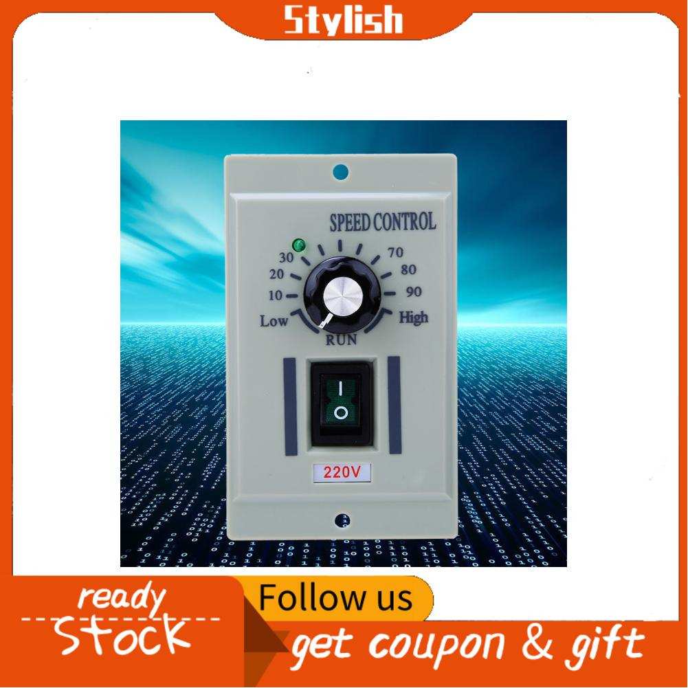 Stylish365 Motor Speed Control Controller Mini Permanent Magnetic DC Governor DC-51 220V Input