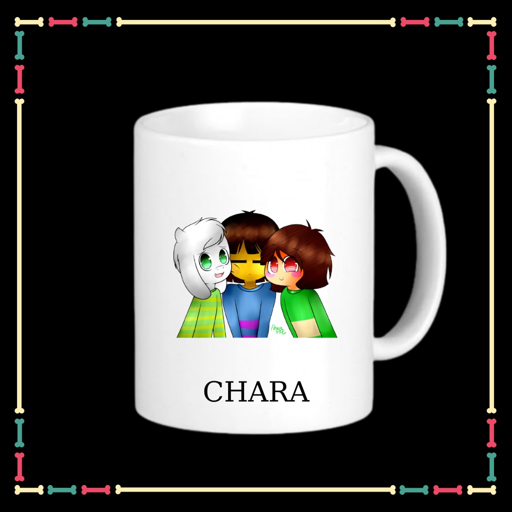 LY SỨ IN HÌNH CHARA - BIỆT ĐỘI GANGSTER CHO CÁC BÉ UỐNG NƯỚC