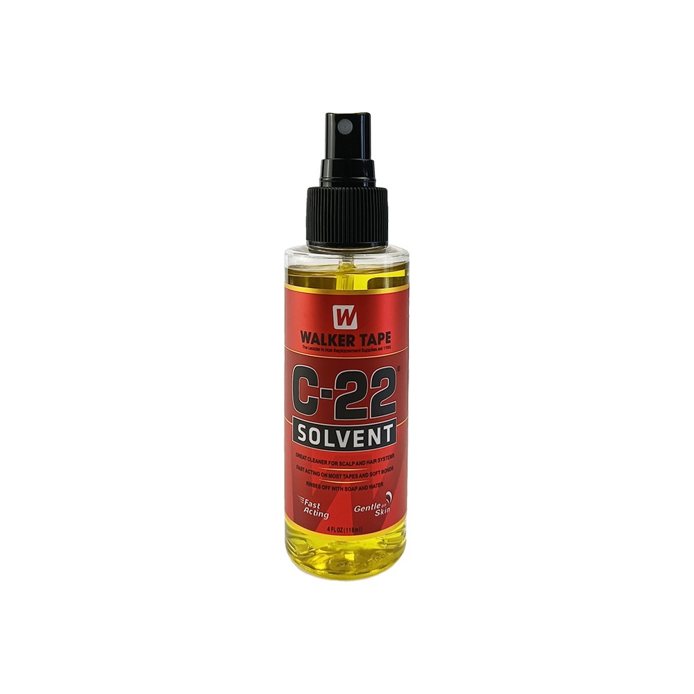 Dung dịch tẩy keo tóc giả WALKER TAPE C-22 SOLVENT, dễ dàng tẩy phần keo sót lại, mùi thơm dễ chịu, dung tích 118ml