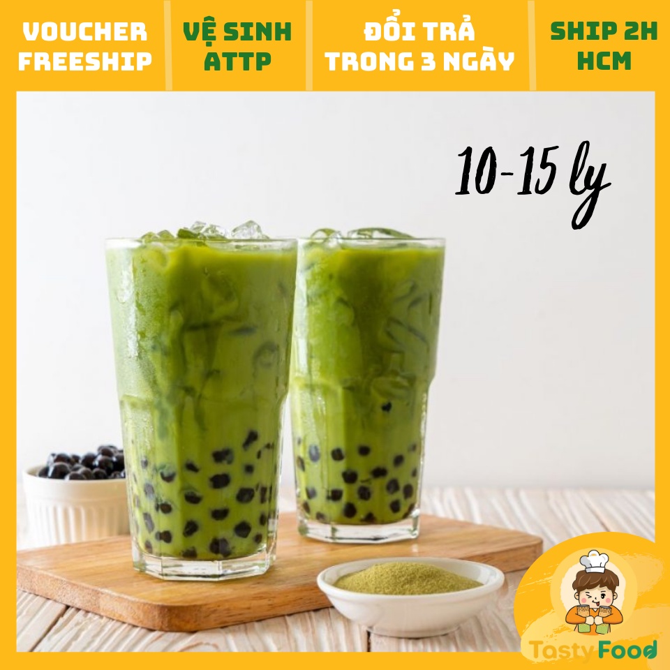 Set Trà Sữa Matcha Tự Pha Tasty Food | Trà Sữa Nhà Làm Thơm Ngon, Nguyên Liệu Làm Trà Sữa