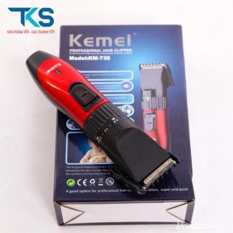 Tông đơ cắt tóc trẻ em sạc điện kemei km-730