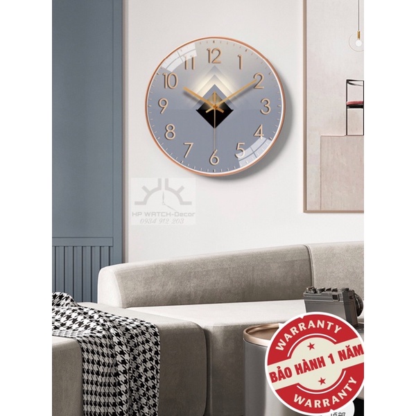 ĐỒNG HỒ TREO TƯỜNG DECOR, ĐỒNG HỒ KIM CHẠY TRÔI; thiết kế phòng khách, văn phòng làm việc, phòng ngủ.