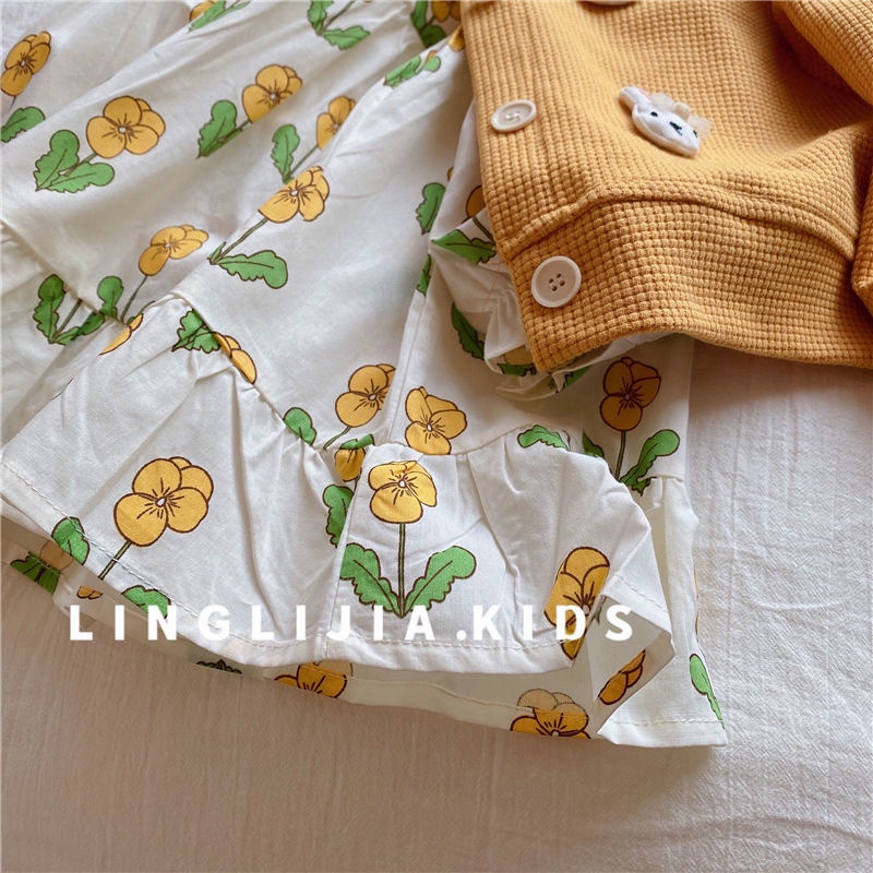 Set Đồ 2 Món Thời Trang Xuân Thu 2022 Mới Mẻ Cho Bé Gái