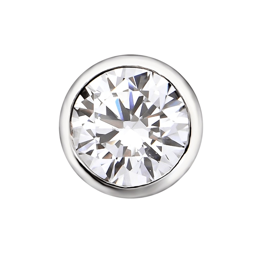 Bông tai Bạc đính đá CZ PNJSilver XM00K000107