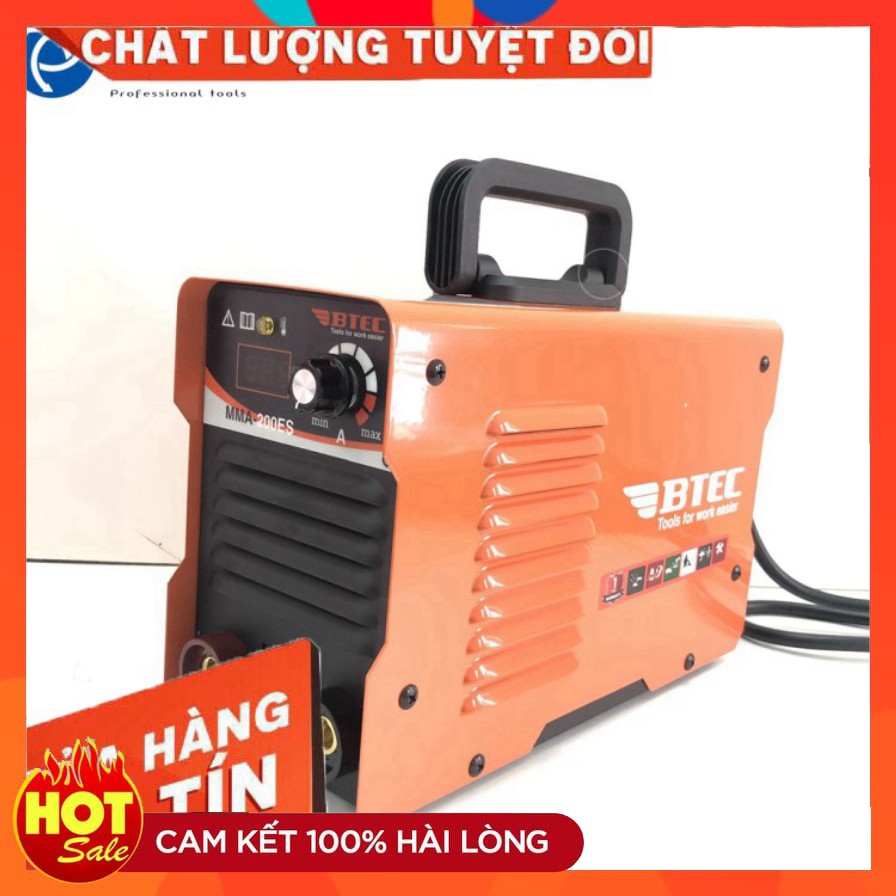 [chính hãng] Máy hàn điện tử mini BTEC MMA-200ES | Có đồng hồ | Phiên bản giới hạn 2020 [cam kết chất lượng]