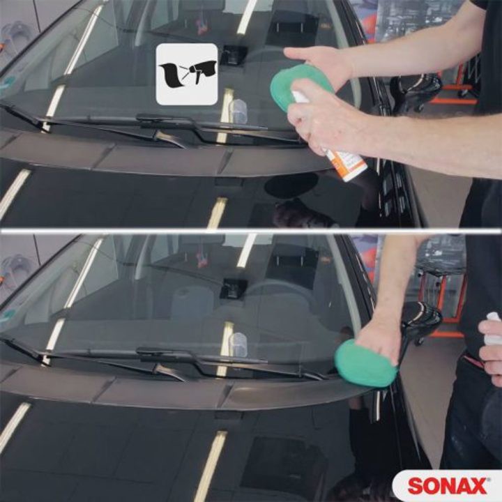 Chai xịt làm sạch và bảo dưỡng nhựa bên trong và ngoài xe ô tô, thương hiệu Sonax 380041 -  Dung tích 300ml
