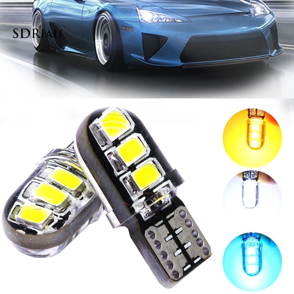 Đèn Led 6 bóng T10 W5W SMD2835 Chống Thấm Nước Tiện Lợi Cho Xe Hơi