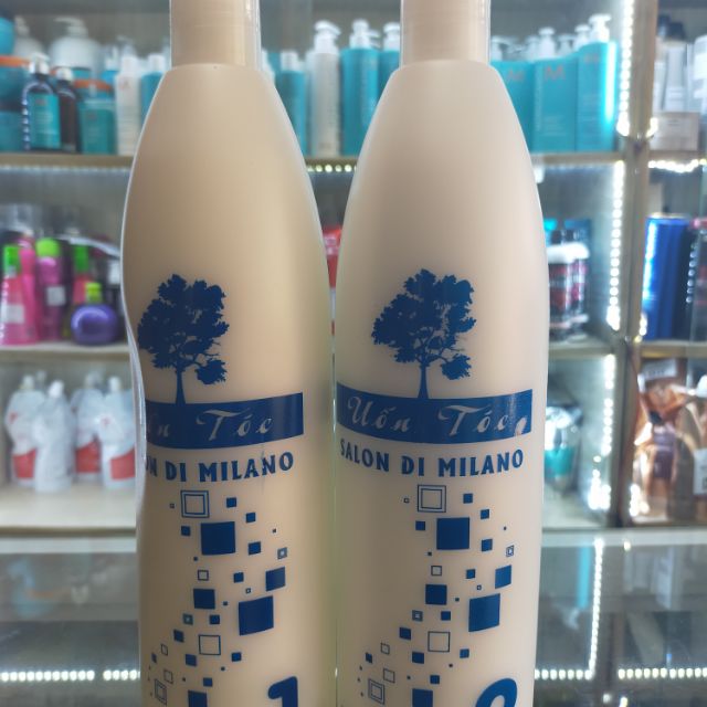 _CẶP KEM UỐN TÓC MILANO 1000ML*2 ( mẫu mới )