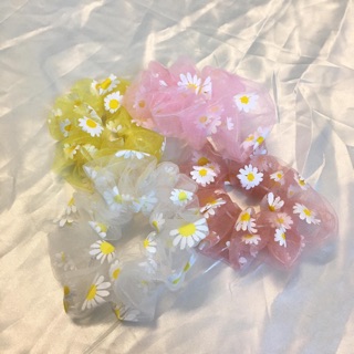 Dây buộc tóc, cột tóc vải scrunchies nhiều mẫu