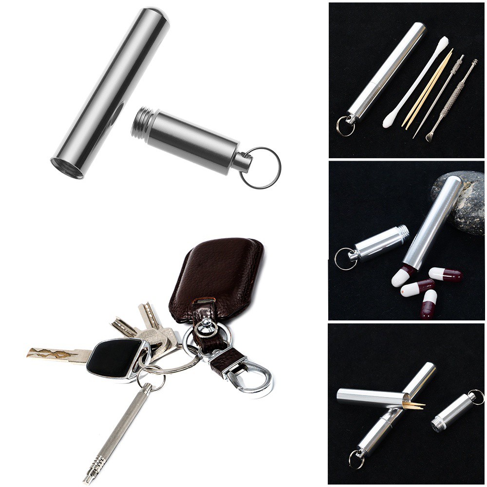 Hộp Đựng Tăm Xỉa Răng/Nĩa Bằng Hợp Kim Nhôm Chất Lượng Cao