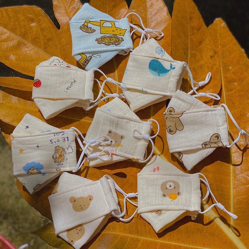 Khẩu trang CHO BÉ từ 0-4 TUỔI KID