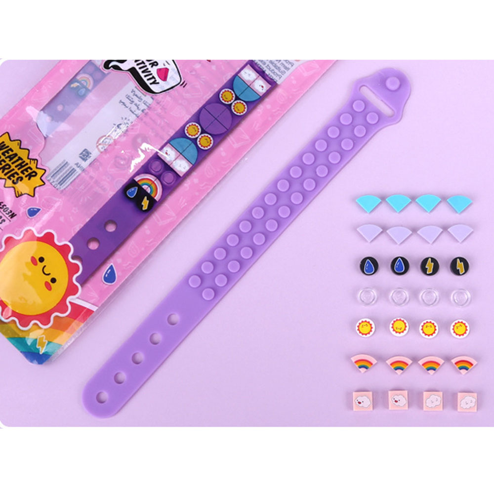 1 Vòng Tay Nhựa Dễ Thương Cho Bé