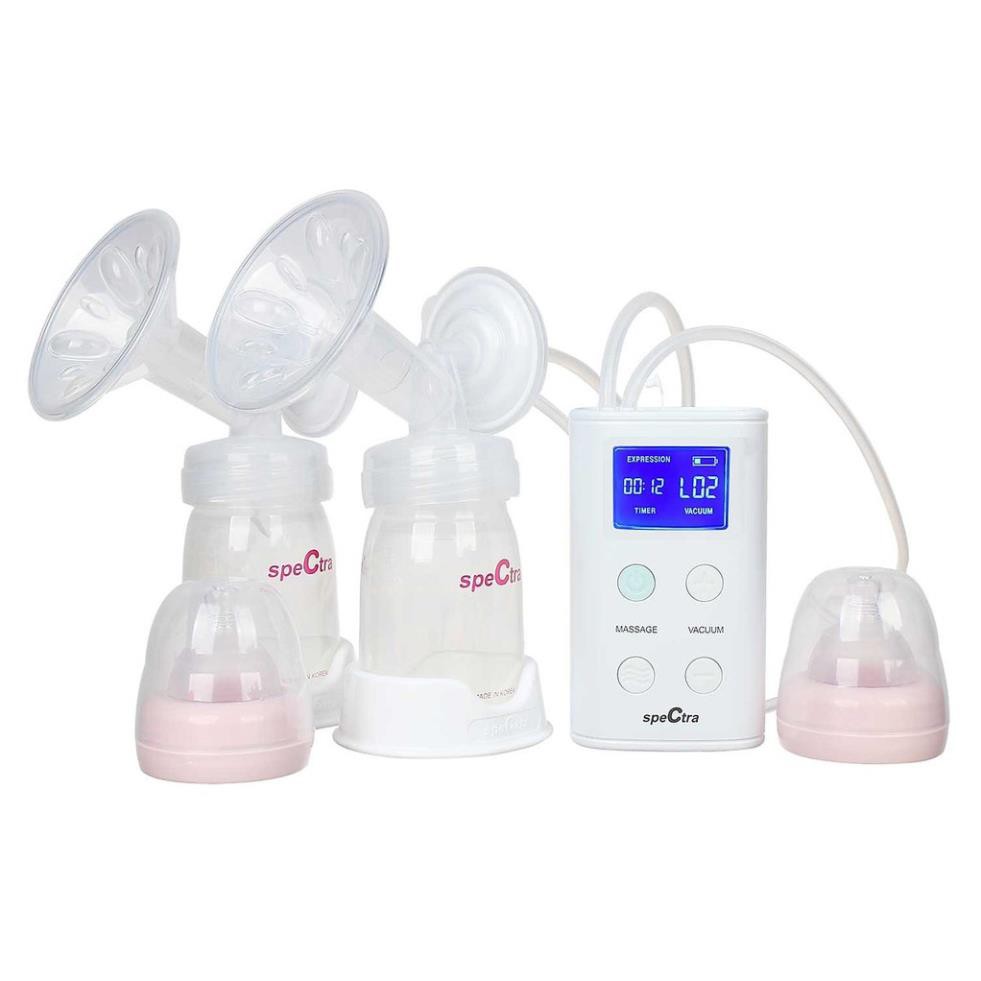 Mua Máy Hút Sữa Spectra 9PLUS tặng Máy Hâm Nóng Và Tiệt Trùng 2 Bình Cổ Rộng FatzBaby FB3012SL