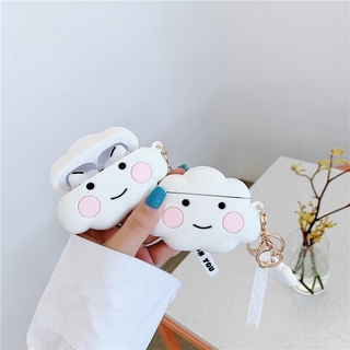 Hộp Đựng Bảo Vệ Tai Nghe Bluetooth Không Dây Apple Airpods Pro 1 2 Hình Đám Mây 3d