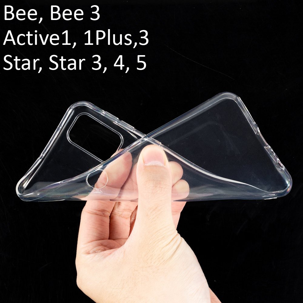 Ốp Lưng Silicon Vsmart Star/Star 3/Star 4/Star 5/Bee/Bee 3/Active 1/Active 1 Plus/Active 3 Siêu bền, giá rẻ_Ốp dẻo trong