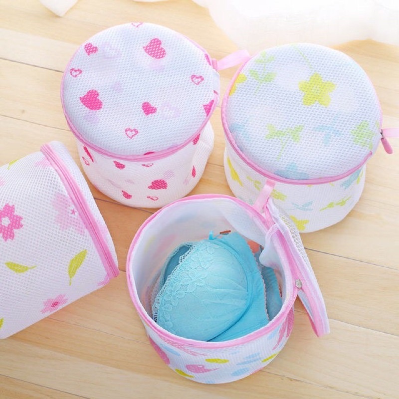 Túi Lưới Giặt Đồ Lót Giúp Bảo Vệ Chống Biến Dạng Trong Máy Giặt Hình Trụ Có Khoá Kéo