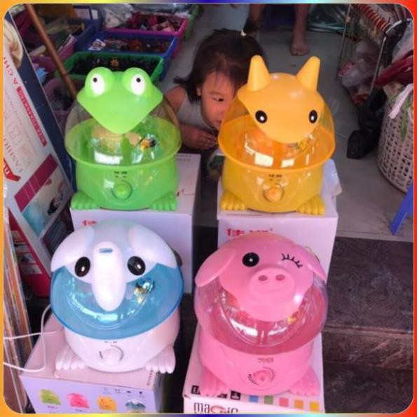 ẾCH PHUN SƯƠNG, MÁY PHUN SƯƠNG TẠO ĐỘ ẨM-MÁY PHUN SƯƠNG TẠO ẨM HÌNH THÚ MAGIC