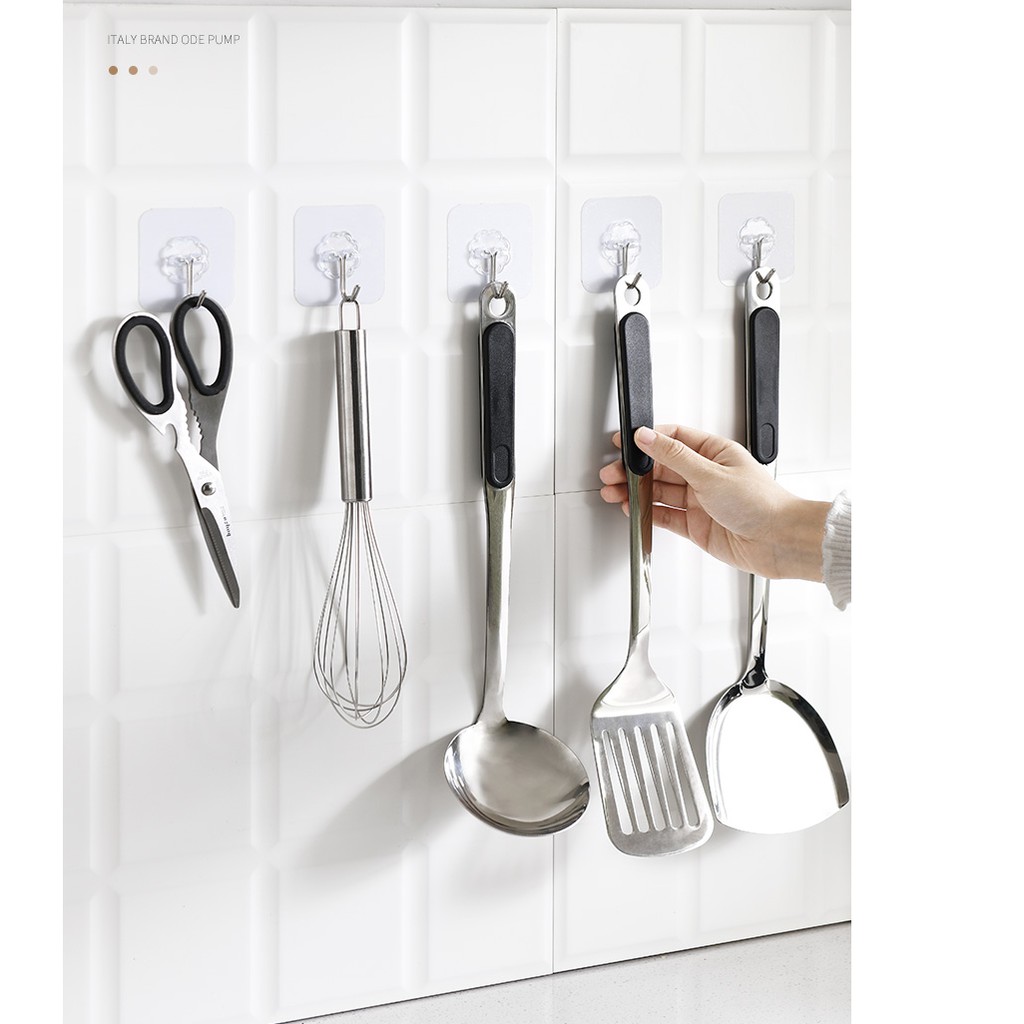 Combo 10 móc dán tường chịu lực siêu dính chính hãng