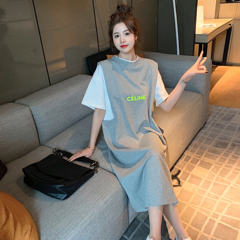 V472 váy đầm bigsize free size thời trang phong cách ngoại cỡ size lớn mẫu mới dáng suông